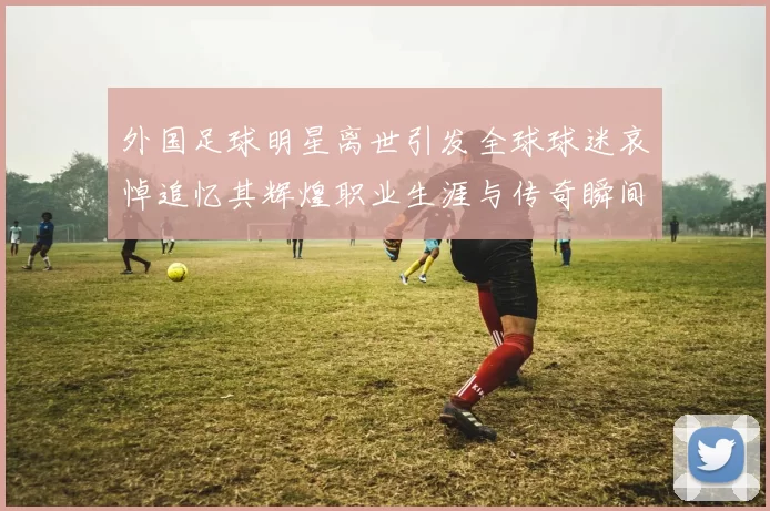外国足球明星离世引发全球球迷哀悼追忆其辉煌职业生涯与传奇瞬间